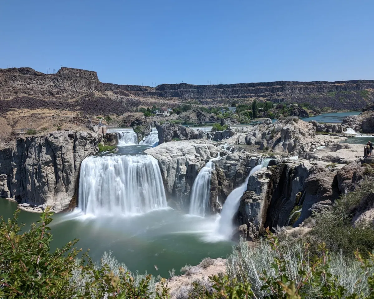 Shoshone Falls on the Snake River near Twin Falls